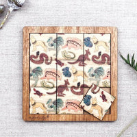 Coloured Animal Puzzle - Buttonworks