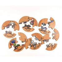 Australian Bird Jigsaw Puzzles - Set of 6