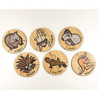 Australian Jolly Animal Jigsaw Puzzles - Set of 6