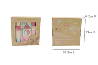 Pull Along Block Cart - Pink