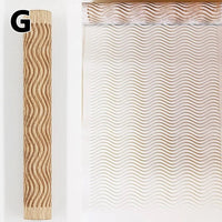 Wooden Clay Pattern Rollers - Set of 5
