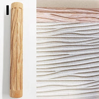 Wooden Clay Pattern Rollers - Set of 5