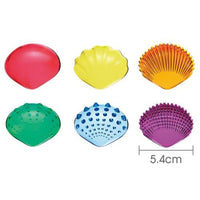 Transparent Tactile Shells - Jar of 36