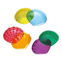 Transparent Tactile Shells - Jar of 36
