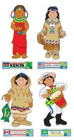 International Childrens Cut Outs