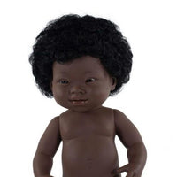 Down Syndrome Doll - African Girl 38cm