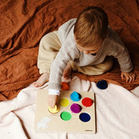 Balloon Colour Sorter- Rainbow - Jellystone Silicon Play