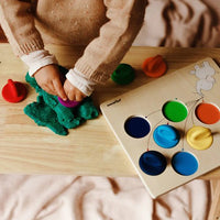 Balloon Colour Sorter- Rainbow - Jellystone Silicon Play