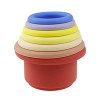 Silicone Stacking Cups (7) - Autumn