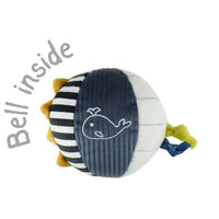 Snuggle Buddy - Whale Textured Ball