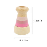 Small Optical Prism/Kaleidoscope - Wooden