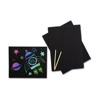 Scratch Art Paper A5 - Pack of 40