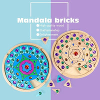 Mandala Puzzle - Natural
