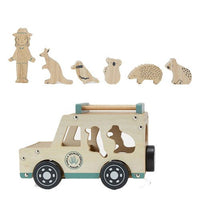 Wooden Park Ranger Sorting Truck