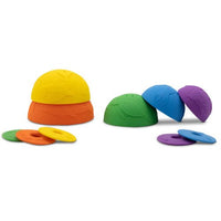Ocean Stacking Cups - Rainbow Colours - Jellystone Silicon Play