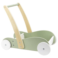 Wooden Doll's Buggy - Mint