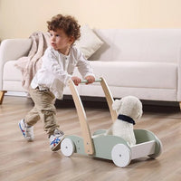 Wooden Doll's Buggy - Mint