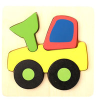 Discoveroo - Chunky Wooden Vehicle Puzzles - Set of 3