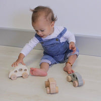 Discoveroo - Chunky Wooden Cars - Set of 3