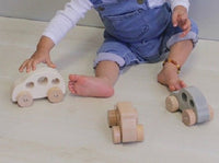Discoveroo - Chunky Wooden Cars - Set of 3