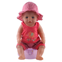 Doll Clothes 41cm - 3 Pce Set - Red
