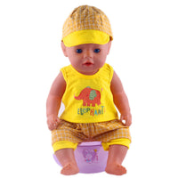 Doll Clothes 41cm - 3 Pce Set - Yellow