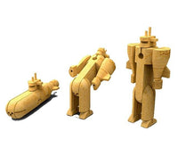 Wooden Transformers - Set of 3 - Clearance