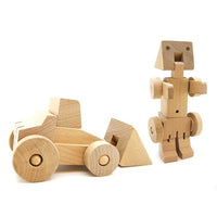 Wooden Transformers - Set of 3 - Clearance