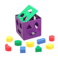 Toddler Edu Set - Nuts & Bolts Set, Shape Sort Box and Large Linking Shapes