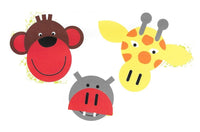 Mat Coloured Paper Round- 16cm - 56 pack