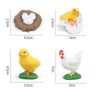Life Cycle Figurines & Cards Set - Chicken