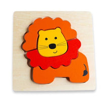 Discoveroo - Chunky Wooden Animal Puzzles - Set of 6
