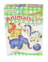 Wooden Puzzle Set - Wild Animals - Masterkidz