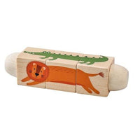 Wooden Jungle Animal Twist Puzzle