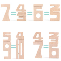 Wooden Number Set - Large