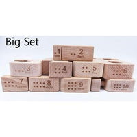 Wooden Number Set - Large