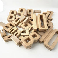 Wooden Number Set - Large