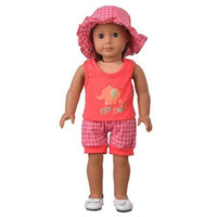 Doll Clothes 41cm - 3 Pce Set - Red