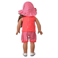 Doll Clothes 41cm - 3 Pce Set - Red