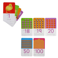 Number Flash and Writing Cards