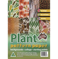 Pattern Paper - Plant - A4 40 sheets