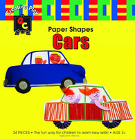 Craft Paper Cars - 24 Pack