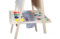 Preschooler Easel with whiteboard-blackboard