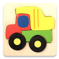 Discoveroo - Chunky Wooden Vehicle Puzzles - Set of 3