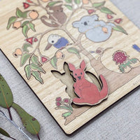 
              Australian Wildlife Tree Puzzle - Buttonworks
            