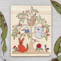 
              Australian Wildlife Tree Puzzle - Buttonworks
            