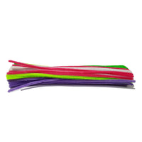 
              Multicoloured Chenille Craft Sticks 300mm - Pack of 100
            