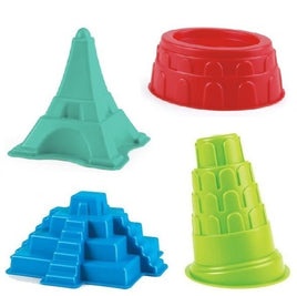 Famous Buildings Sand Mold Set (4) - Jumbo 25cm
