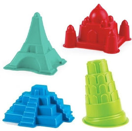 Famous Buildings Sand Mold Set (4) - Jumbo 25cm - Hape