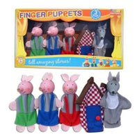 
              Finger Puppet Set - 3 Little Pigs
            